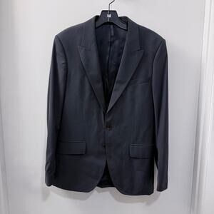 Zara Man Gray Wool Two-Piece Suit